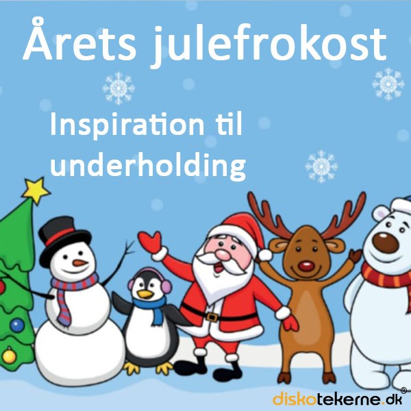 Årets julefrokost - udstyr og underholdning til den bedste aften