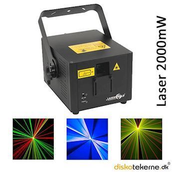 Laserworld RGB laser, 2000mW