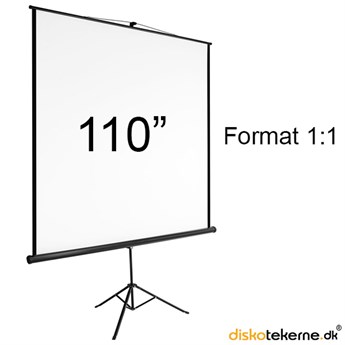 Trefodslærred 110" - 1:1 format